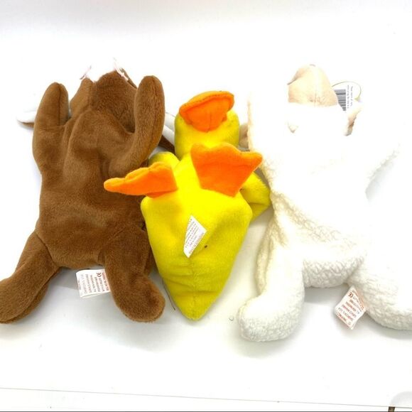 Easter Beanie Babies Plush Bundle of 3 - Picture 6 of 11